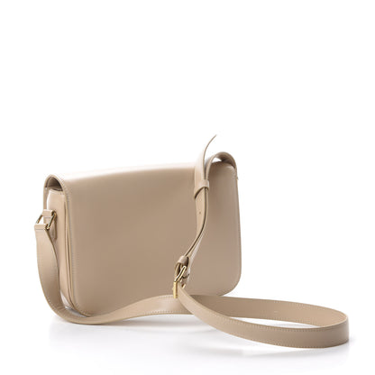 Celine Shiny Calfskin Medium Triomphe Nude 3 of 11