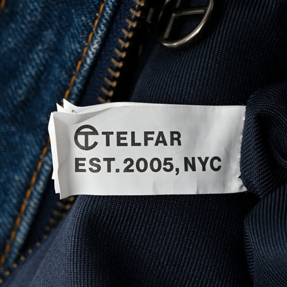 Telfar Denim Medium Shopping Bag Blue 7 of 10