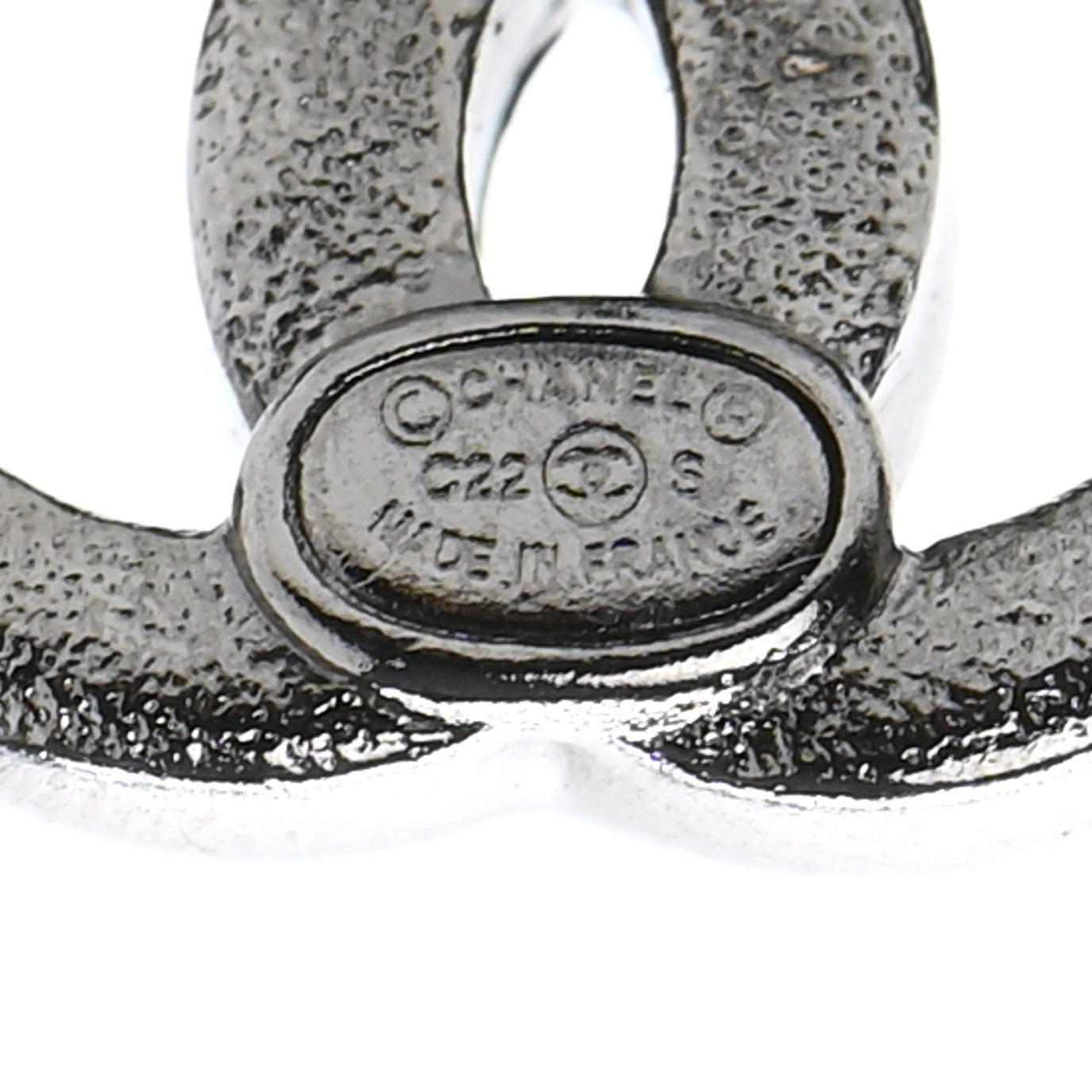 Ruthenium Crystal CC Earrings Multicolor