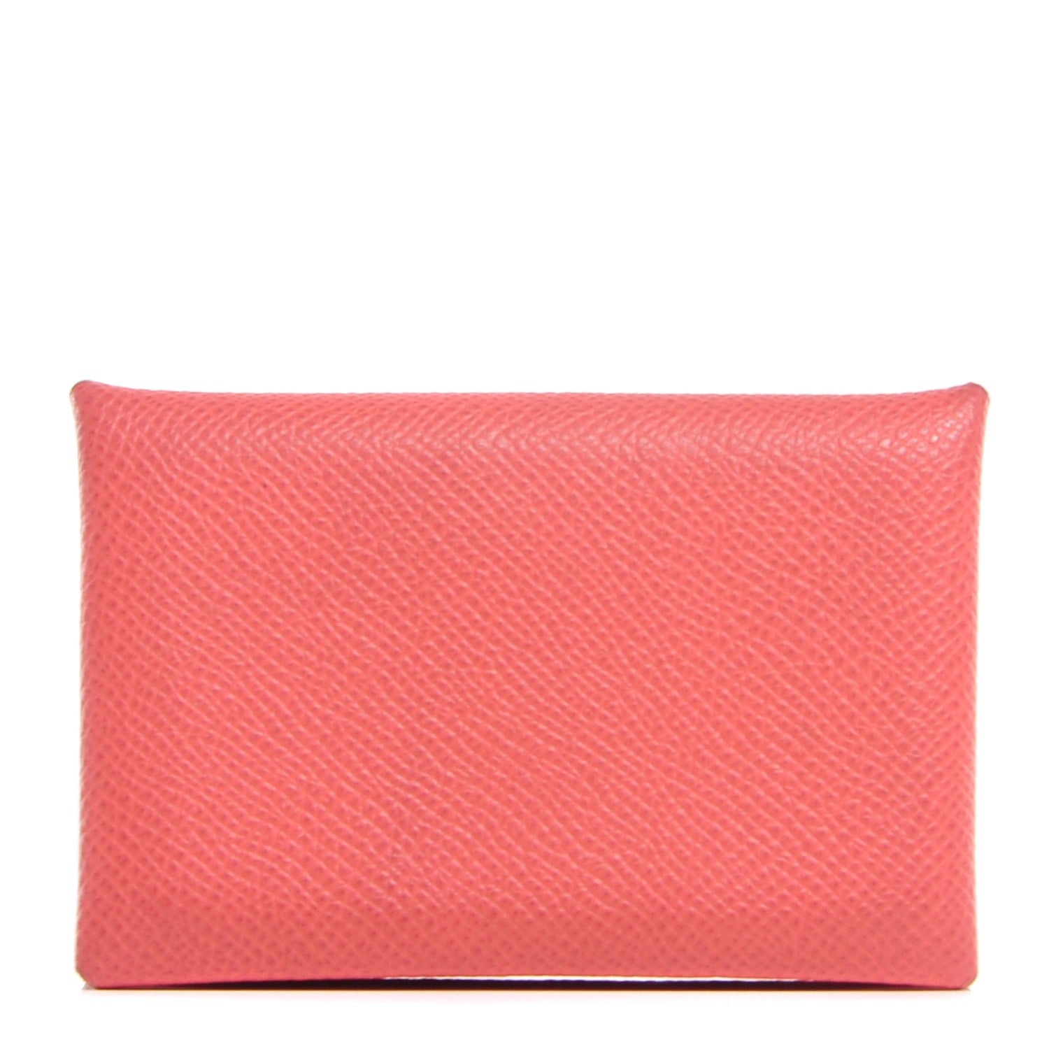 Hermes Epsom Calvi Card Case Rose Jaipur 1 of 7