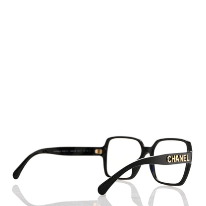 Chanel Acetate Square Blue Light Glasses 5408-S-A Black 4 of 8