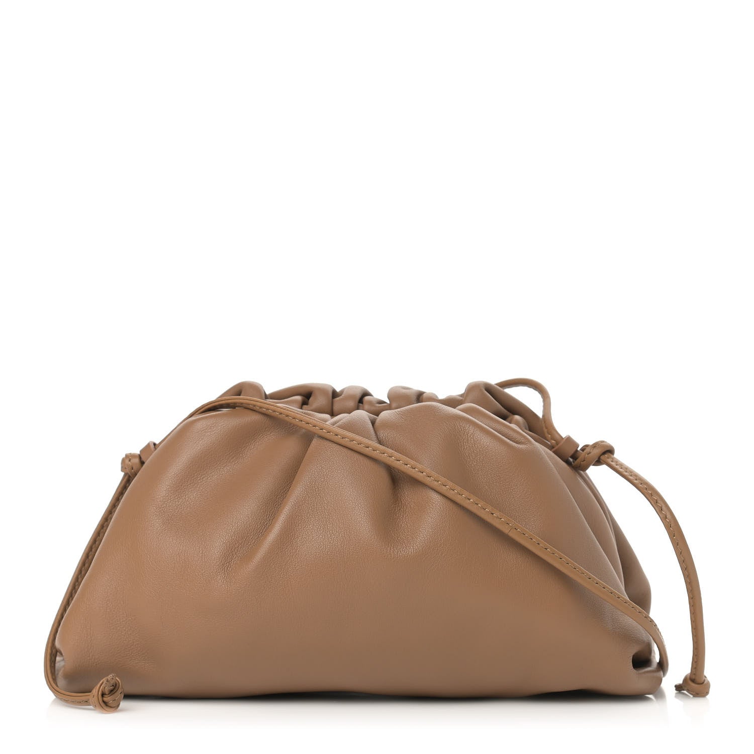 Bottega Veneta Butter Calfskin The Mini Pouch Camel 1 of 10