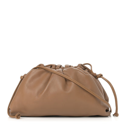 Bottega Veneta Butter Calfskin The Mini Pouch Camel 1 of 10