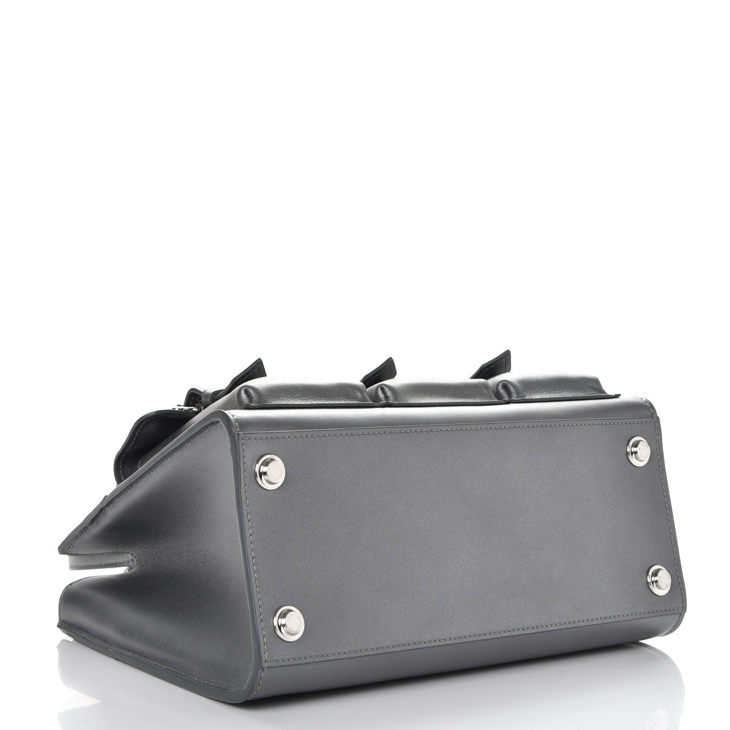 Louis Vuitton Taurillon City Steamer Pockets PM Silver 6 of 12