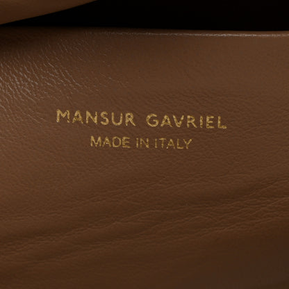 Mansur Gavriel Lambskin Cloud Clutch Biscotto 6 of 7