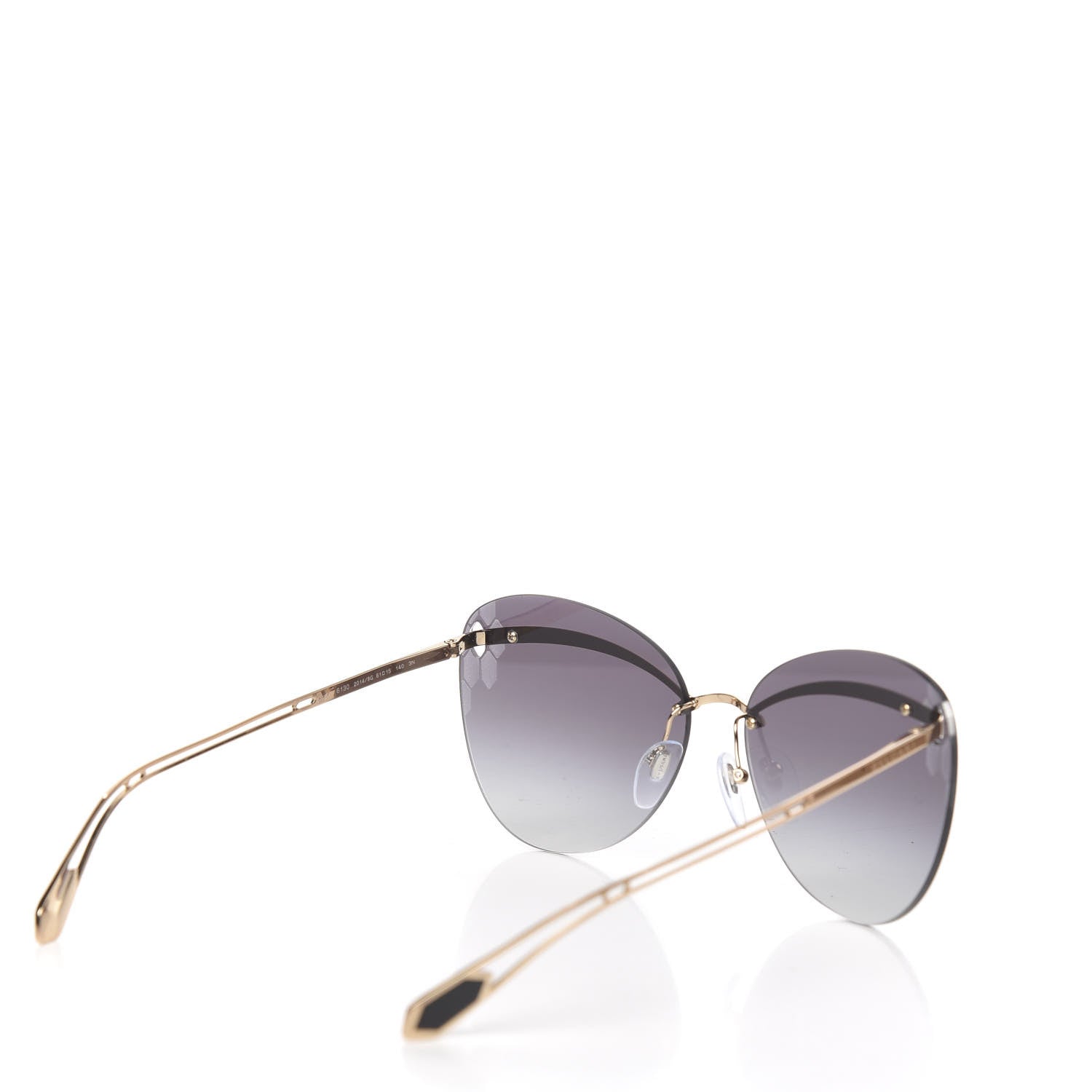 Bulgari Sunglasses 6130 Black Gold 4 of 7
