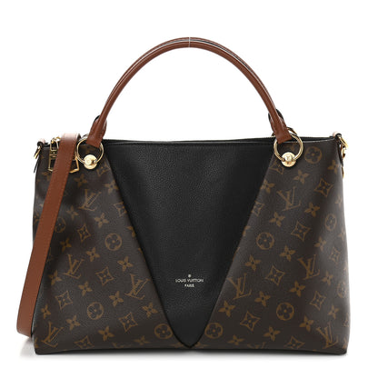 Louis Vuitton Monogram V Tote MM Black 1 of 8