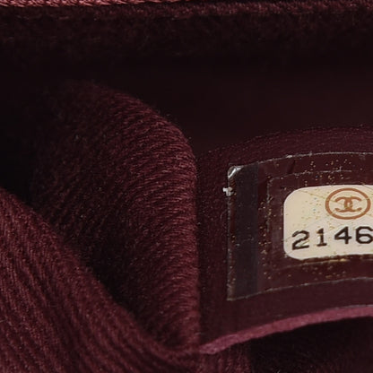 Chanel Lambskin Chevron Double Stitch Medium Single Flap Pink 7 of 7