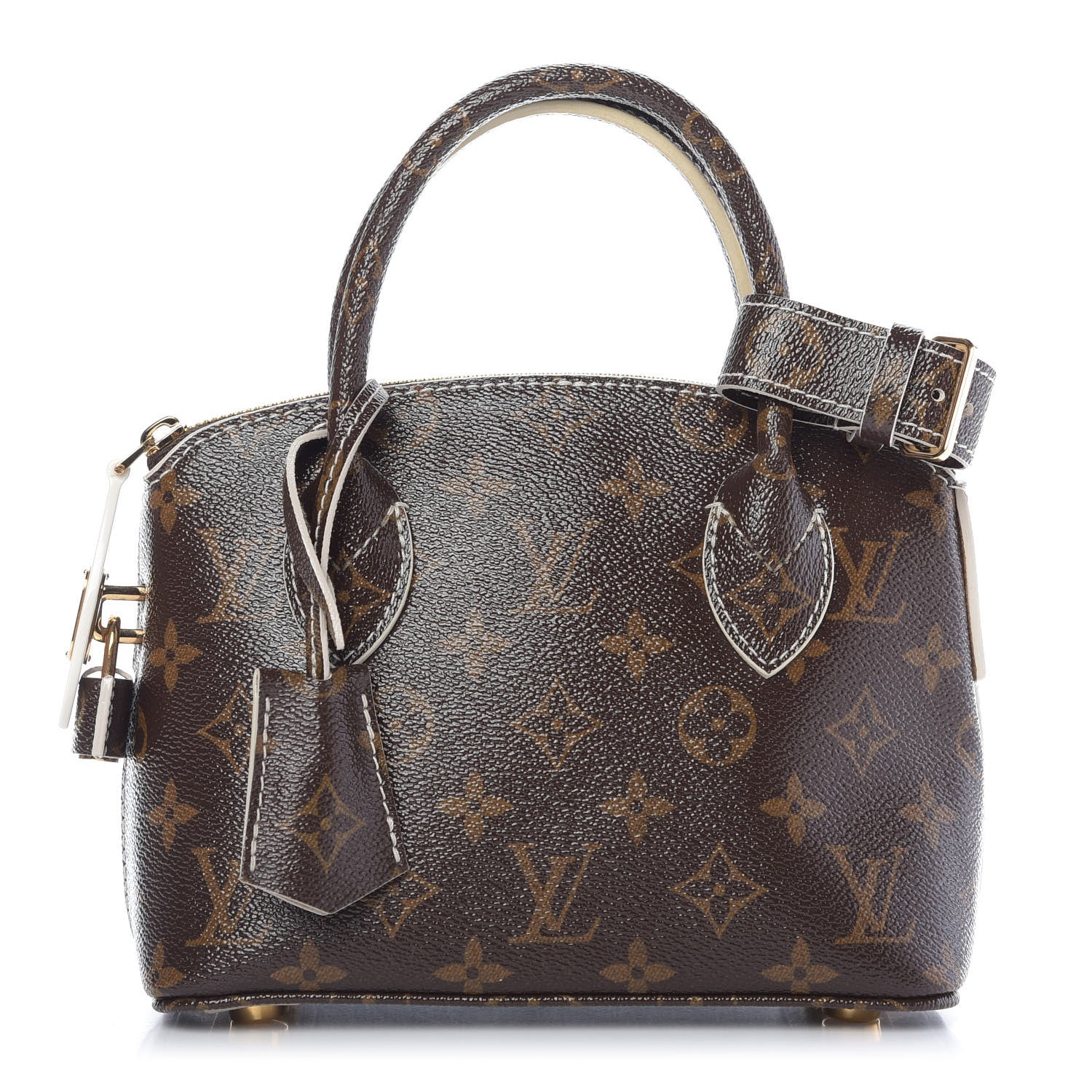 Louis Vuitton Monogram Shine Fetish Lockit BB 1 of 8