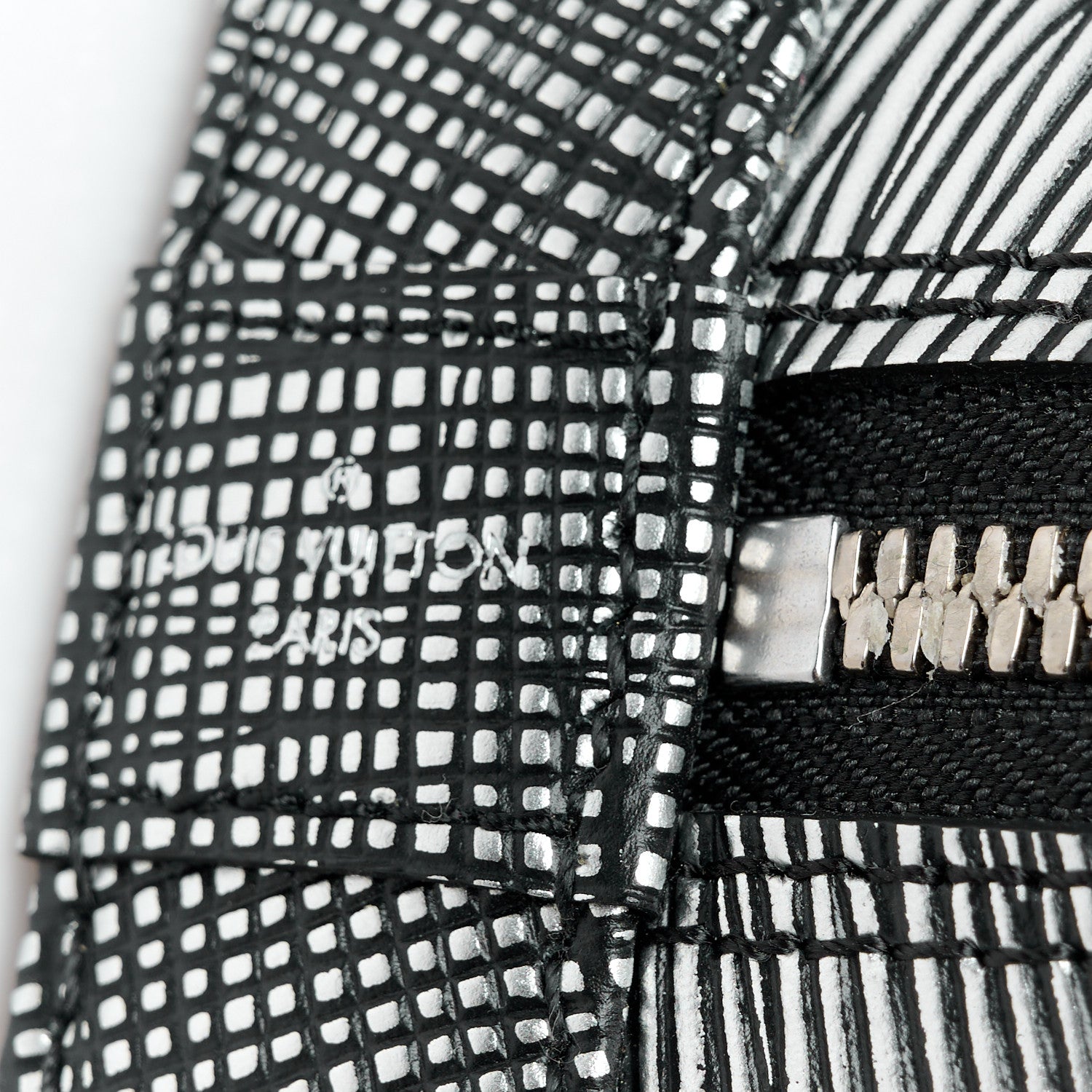 Louis Vuitton Epi Alma BB Platine 8 of 11