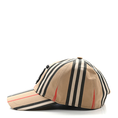 Burberry Cotton Vintage Check Monogram Baseball Hat M Archive Beige 5 of 8