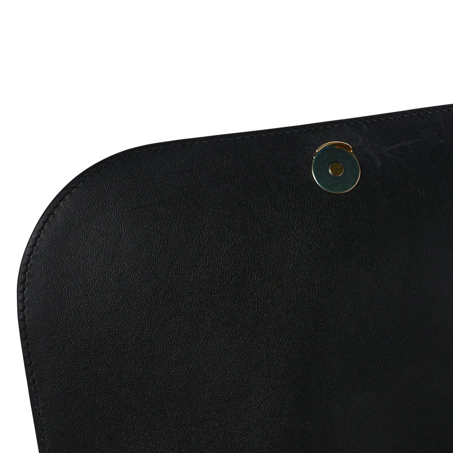 Calfskin VLogo Walk Shoulder Bag Black