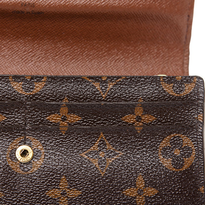 Louis Vuitton Monogram Sarah Wallet 9 of 9