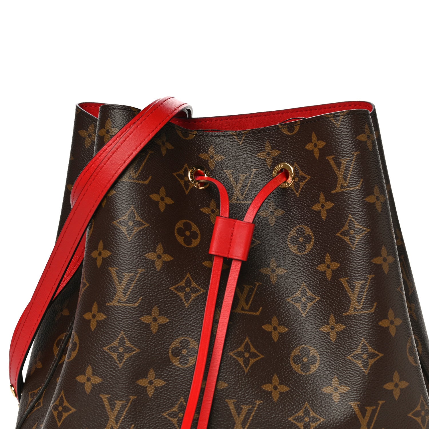 Louis Vuitton Monogram Neonoe MM Coquelicot 6 of 10
