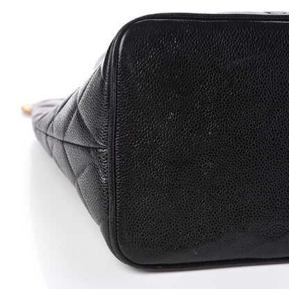 Chanel Caviar Quilted Medallion Tote Black 15 of 20
