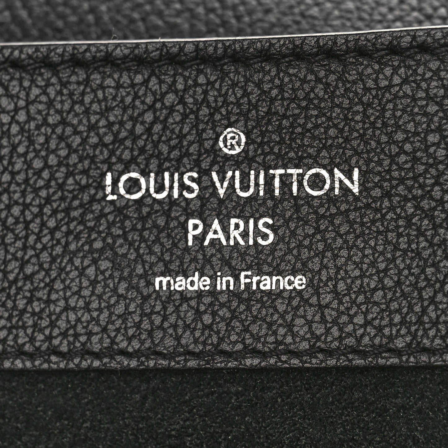 Calfskin Lockme Backpack Black