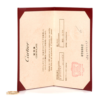 Cartier 18K Yellow Gold 2.5mm Maillon Panthere Wedding Band Ring 49 5 5 of 5