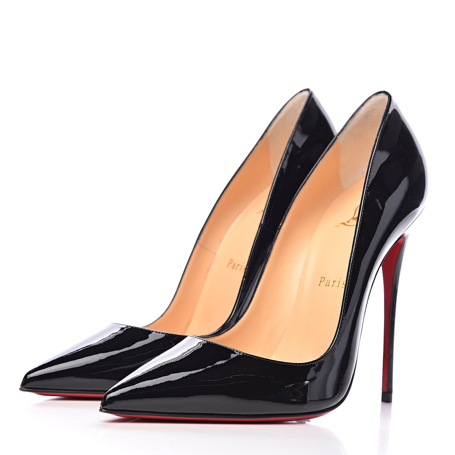 Christian Louboutin Patent So Kate 120 Pumps 39 Black 3 of 9