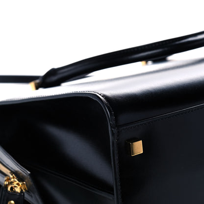 Saint Laurent Shiny Calfskin Medium Uptown Tote Black 11 of 14