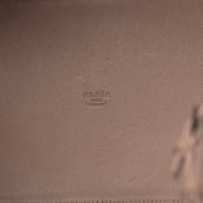 Alaia Calfskin Vienne Mina 32 Bag Caramel 6 of 10