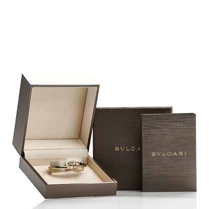 Bulgari 18K Yellow Gold Diamond Serpenti Viper Bracelet XS 4 of 4