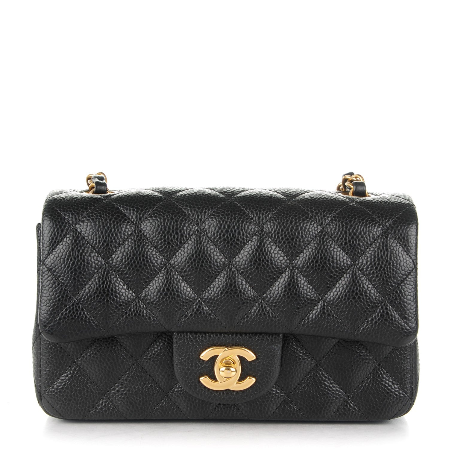 Chanel Caviar Quilted Mini Rectangular Flap Black 1 of 7