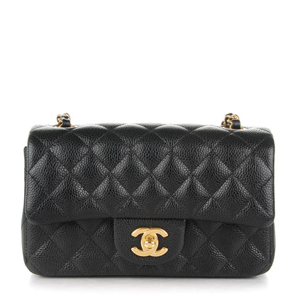 Chanel Caviar Quilted Mini Rectangular Flap Black 1 of 7