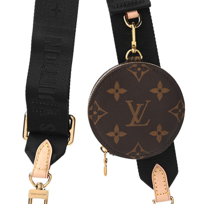 Louis Vuitton Monogram Multi Pochette Accessories Bandouliere Shoulder Strap Black 2 of 8