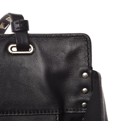 Valentino Garavani Vitello Medium Rockstud Tote Black 8 of 13