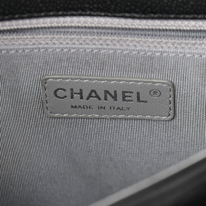 Chanel Caviar Quilted Medium French Riviera Flap Black 5 of 8