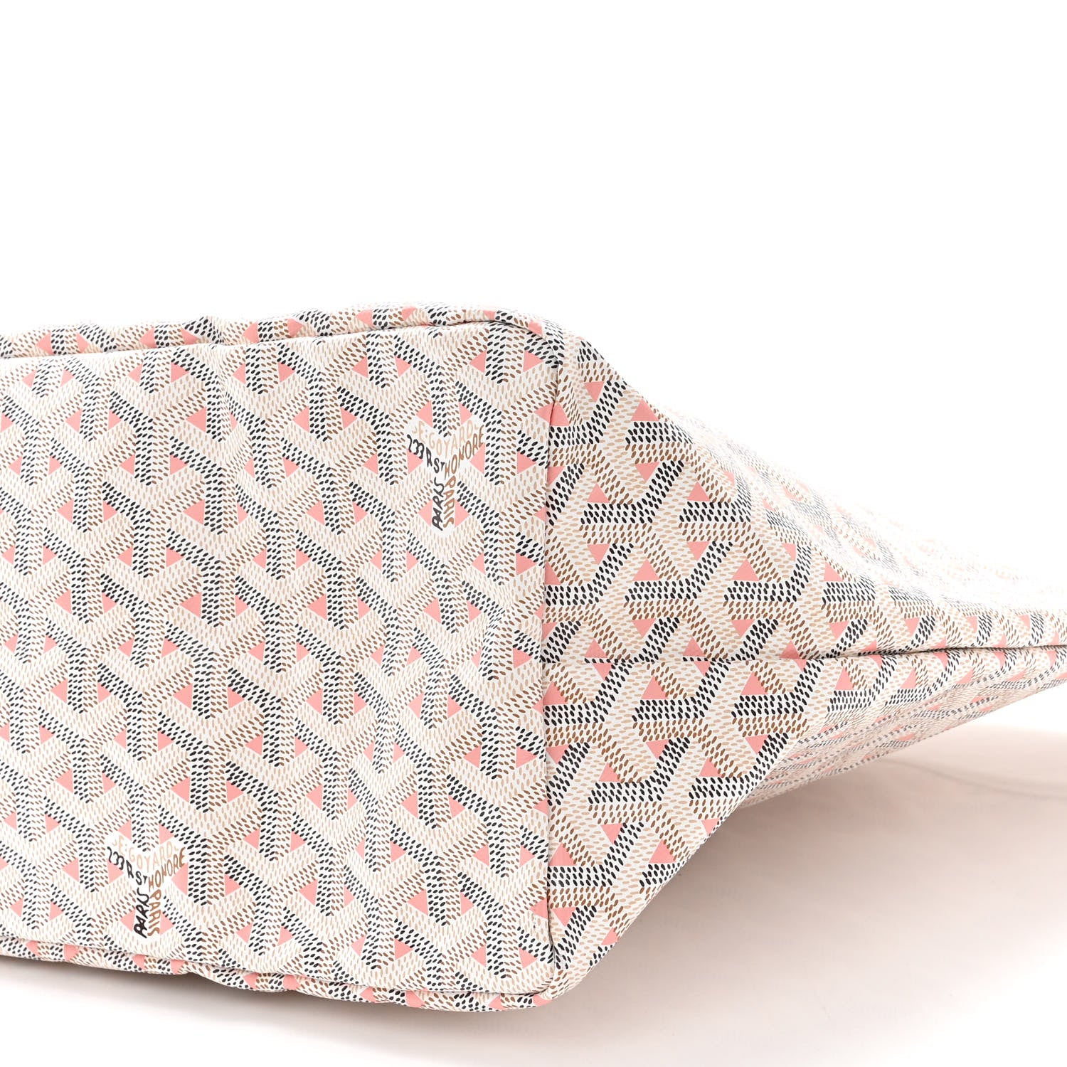 Goyard Goyardine Saint Louis Claire Voie PM White Pink 11 of 11