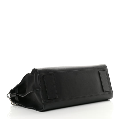 Saint Laurent Grained Calfskin Medium Souple Sac De Jour Duffle Black 4 of 12