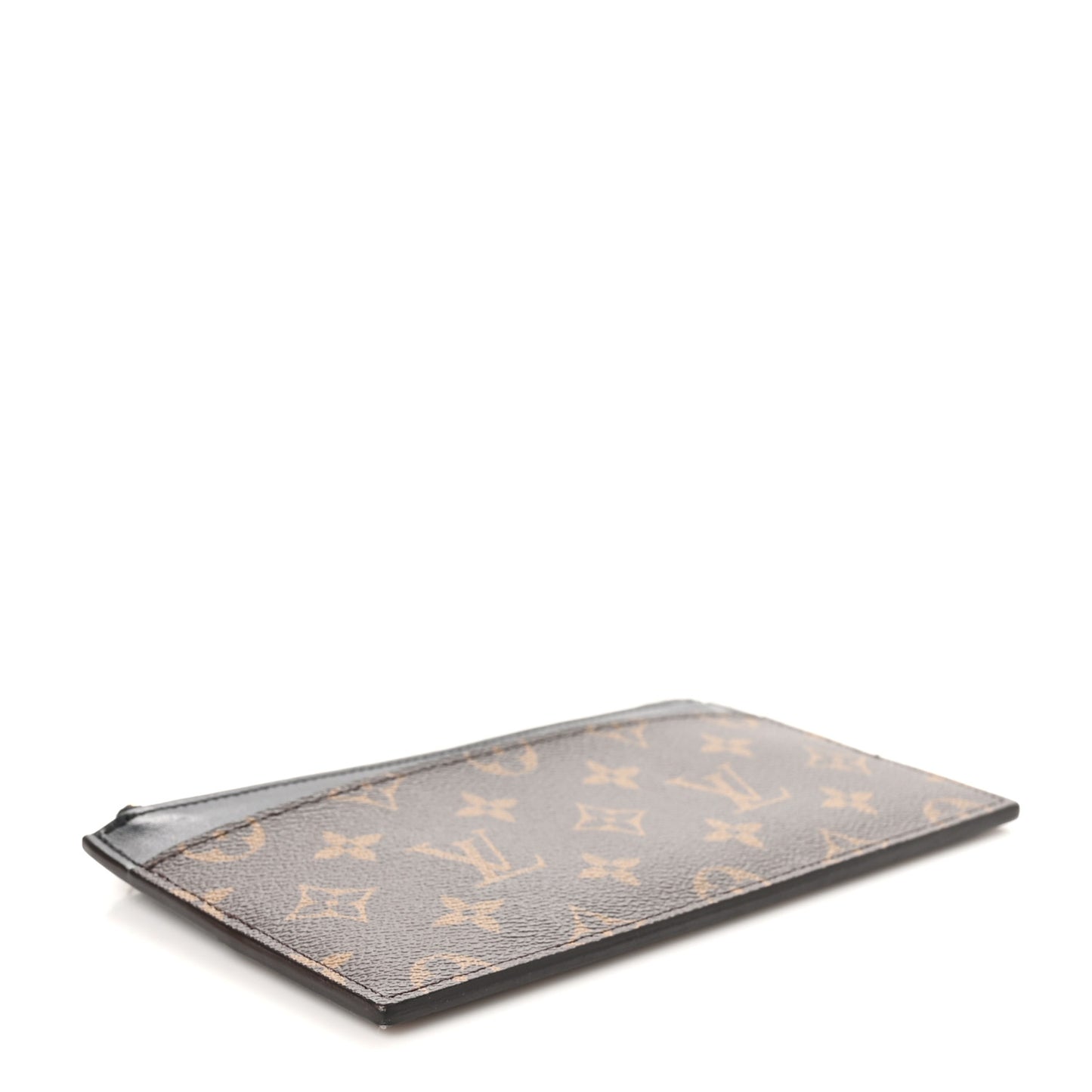 Monogram Slim Purse Black