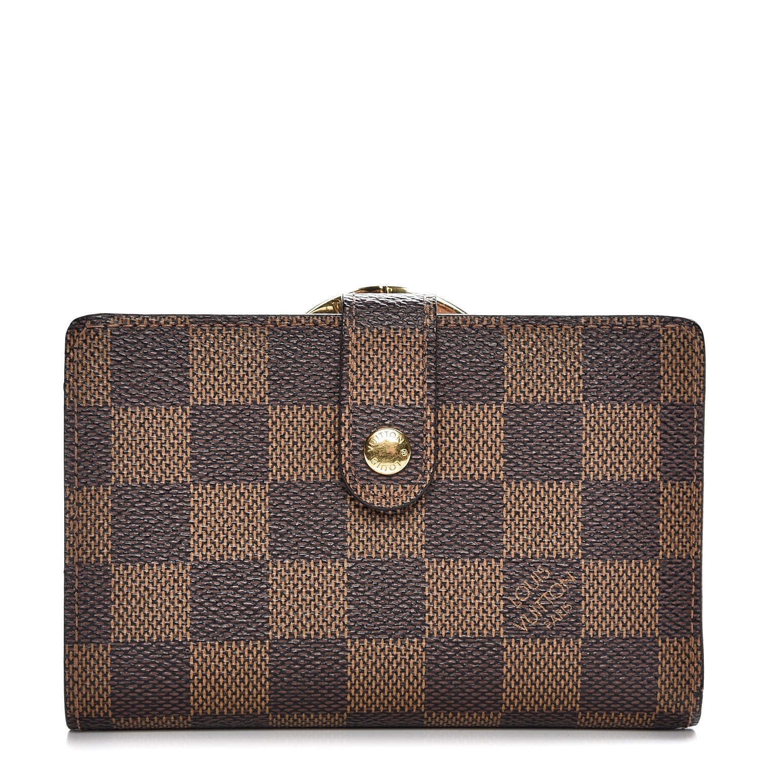 Louis Vuitton Damier Ebene French Purse Wallet 1 of 6