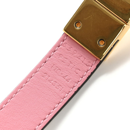 Gucci GG Supreme Monogram Plutone Calfskin Double G Reversible 20mm 110 44 Belt 6 of 7