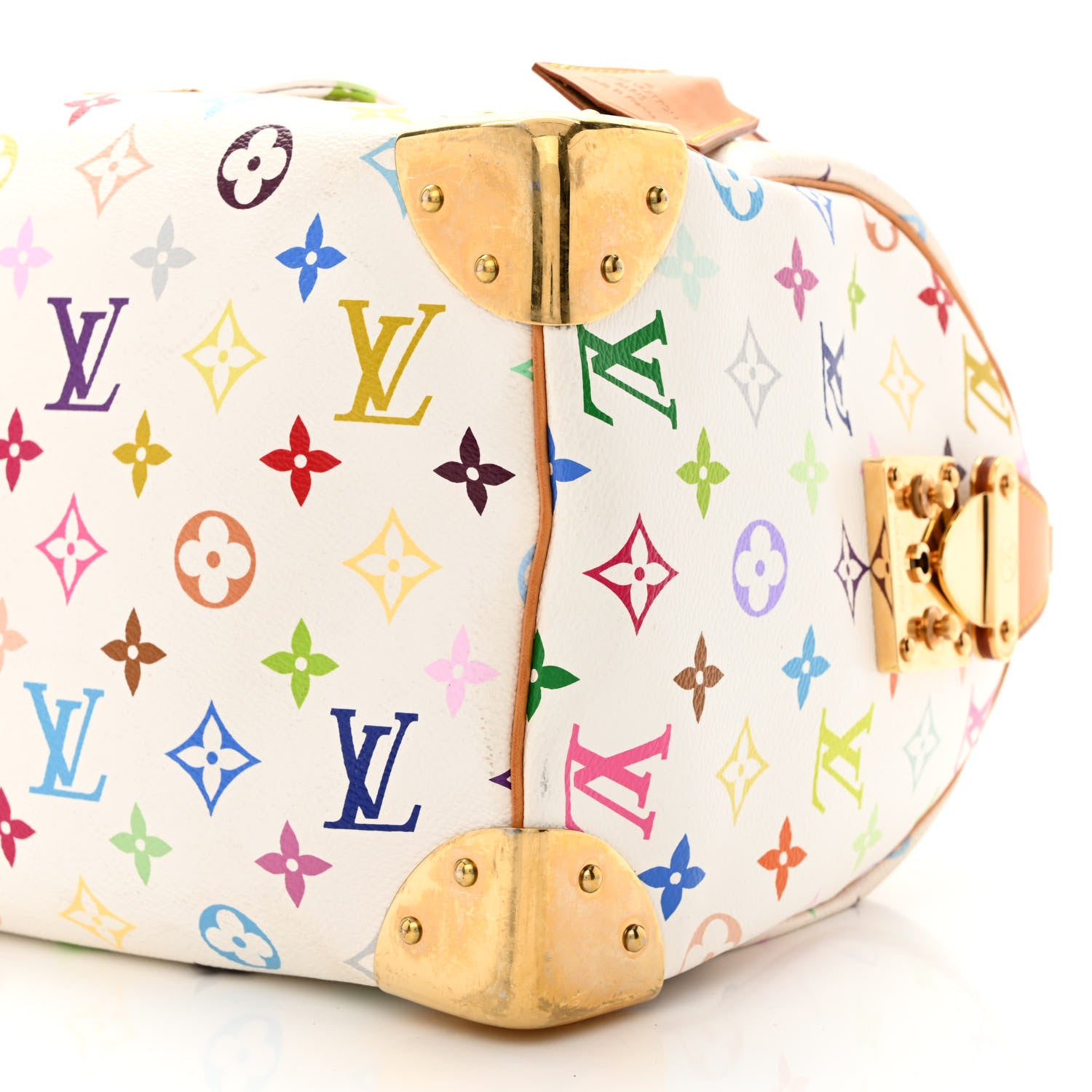 Louis Vuitton Monogram Multicolor Speedy 30 White 10 of 14