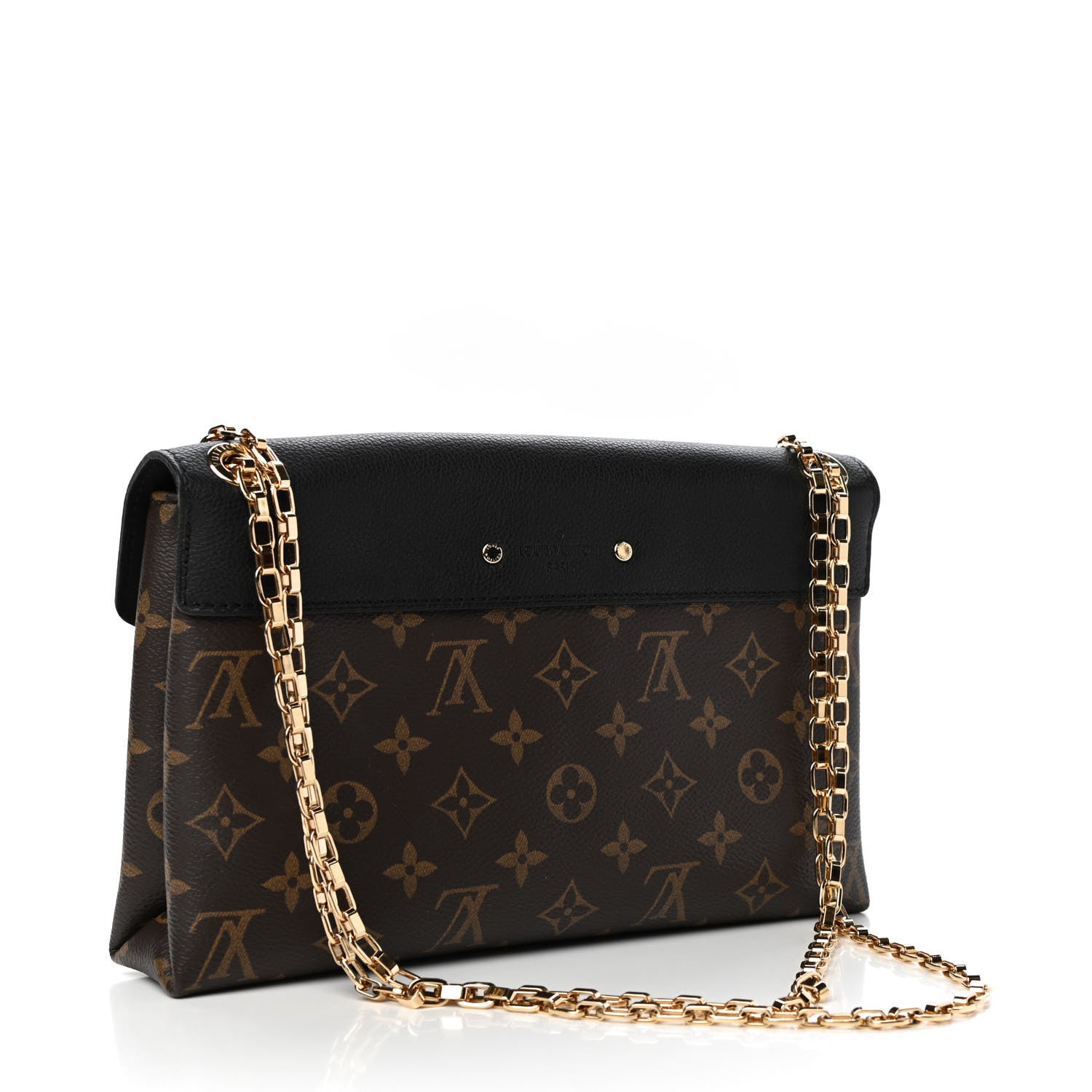 Louis Vuitton Monogram Pallas Chain Black 3 of 9