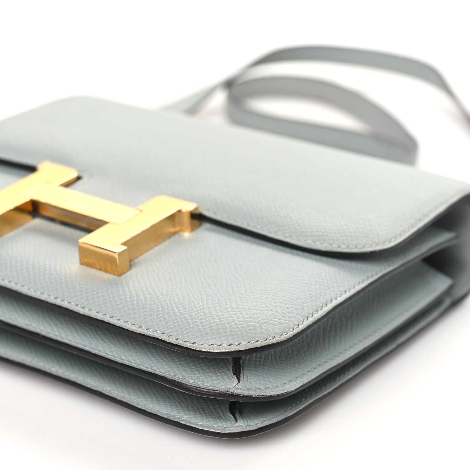 Hermes Epsom Constance 18 Bleu Glacier 9 of 9