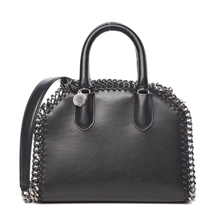 Stella McCartney Eco Alter Nappa Mini Falabella Box Top Handle Bag Black 1 of 9