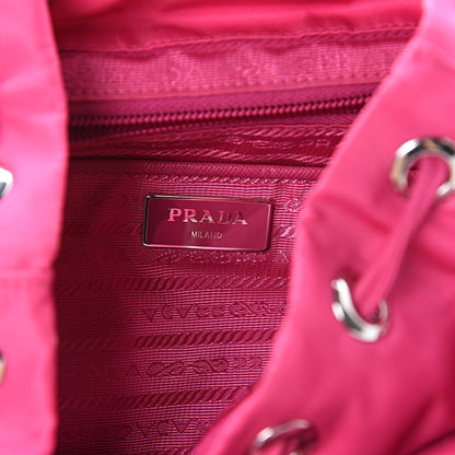 Prada Nylon Vela Small Backpack Fuxia 6 of 12