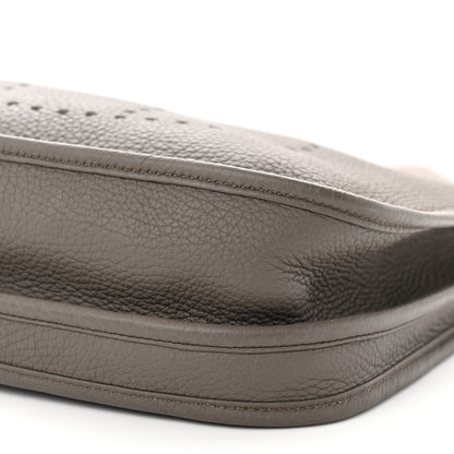 Hermes Taurillon Clemence Evelyne III PM Etain 10 of 10