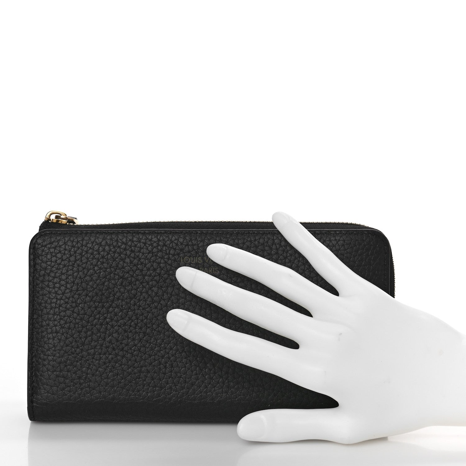 Louis Vuitton Taurillon Comete Wallet Black 2 of 8