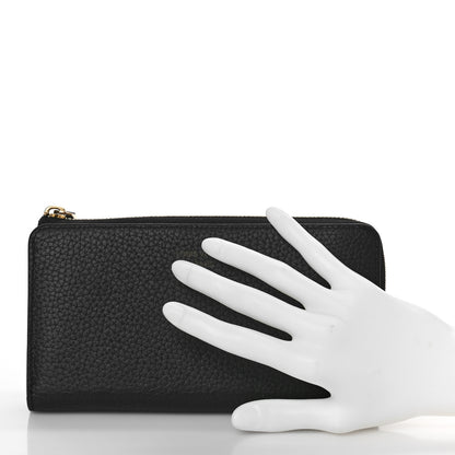 Louis Vuitton Taurillon Comete Wallet Black 2 of 8