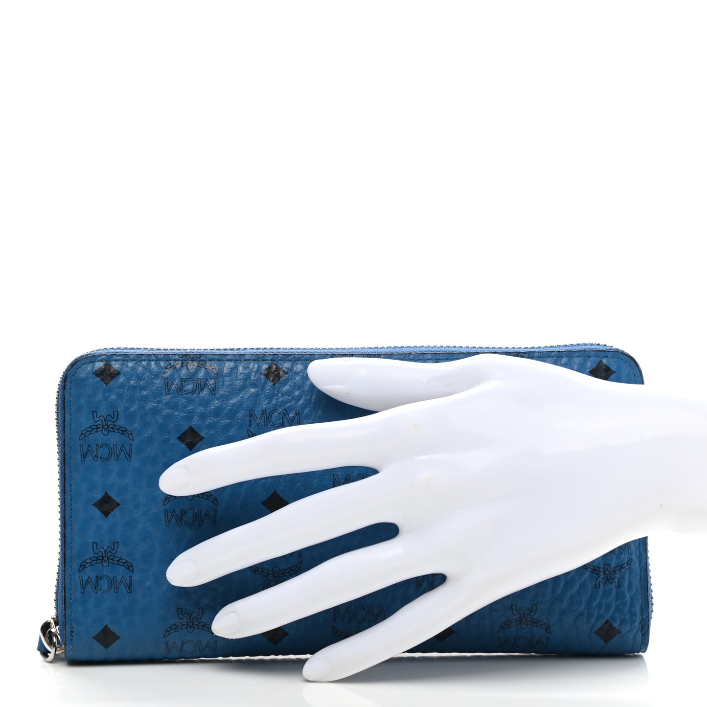 Visetos Large Zip Around Wallet Munich Blue