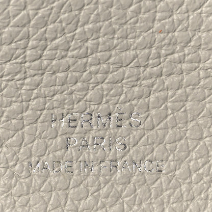Hermes Evercolor Calvi Card Case Beton 6 of 7