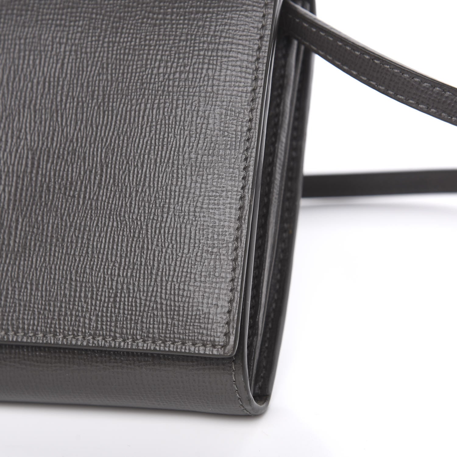 Tom Ford Calfskin Wallet On Strap Light Grey 8 of 9