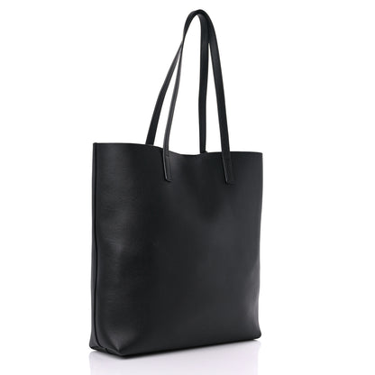 Saint Laurent Calfskin North-South Shopping Tote Black 3 of 10
