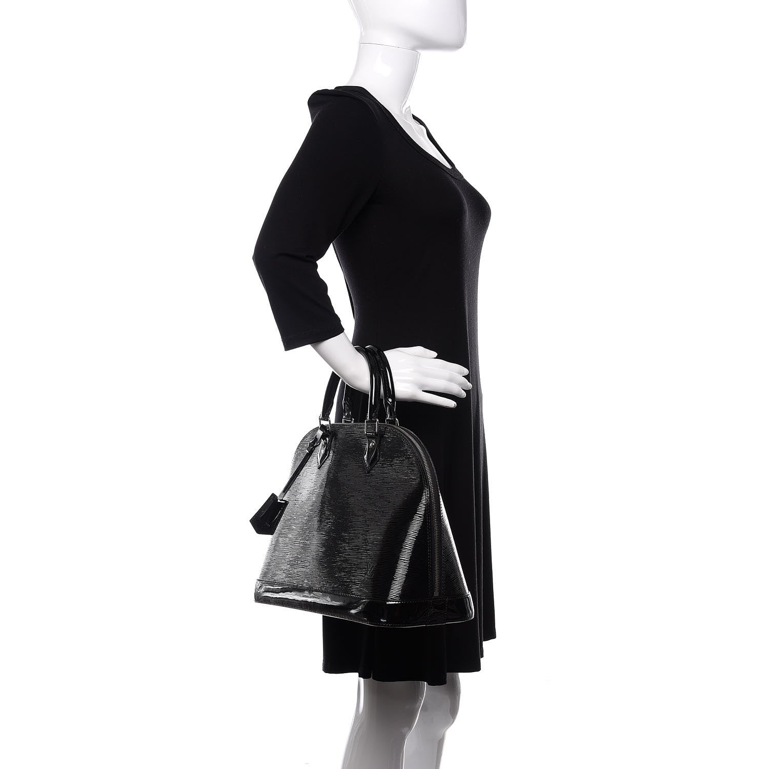 Louis Vuitton Electric Epi Alma PM Black 2 of 12