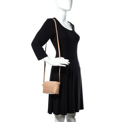 Bottega Veneta Nappa Intrecciato Crossbody Mink 2 of 11