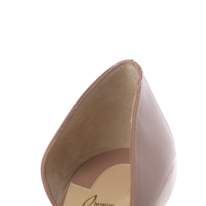 Christian Louboutin Patent Iriza 70 Pumps 38 Nude 10 of 10